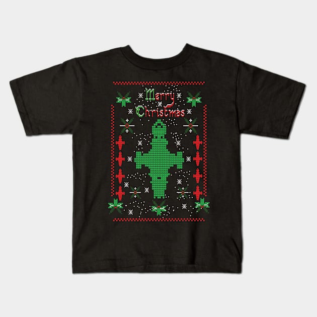 MERRY SHINY CHRISTMAS BROWNCOATS Kids T-Shirt by KARMADESIGNER T-SHIRT SHOP